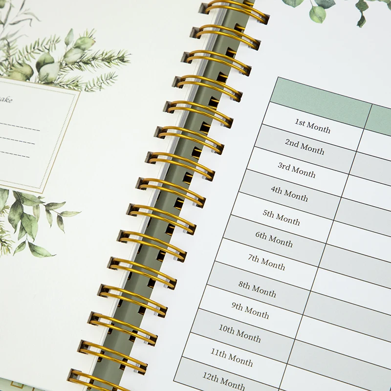 Luxury Baby Daily Growth Notebook