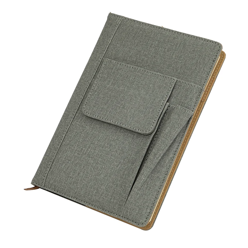 Linen Tyg Journal Anteckningsbok