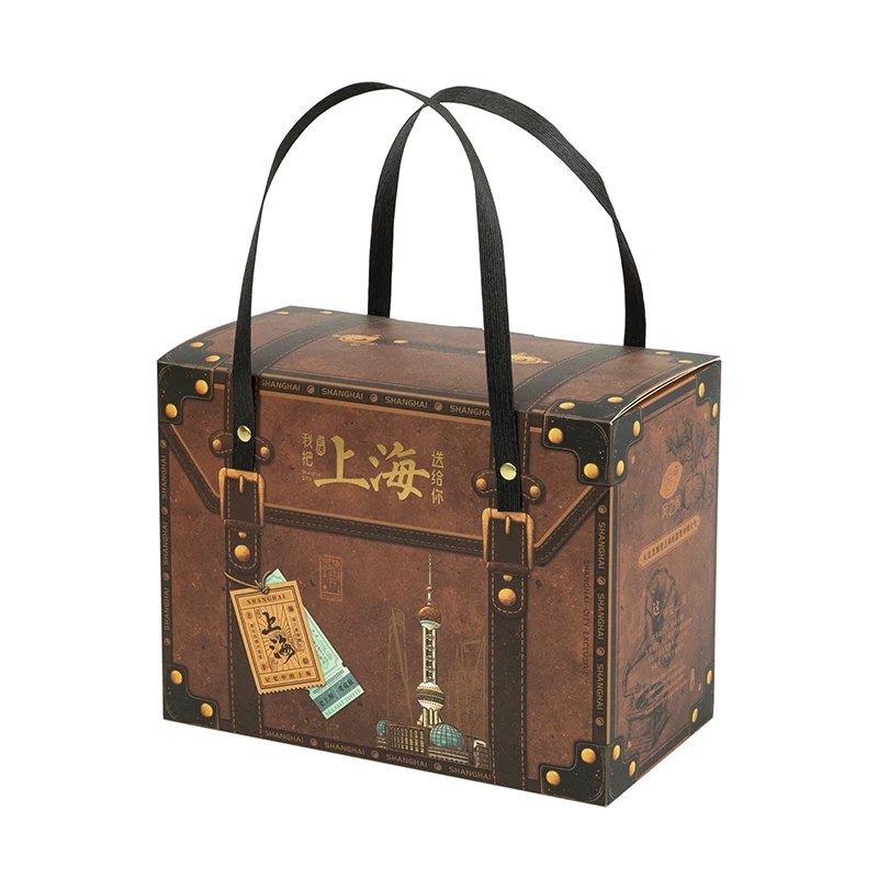 Utskick av presentpapperslåda